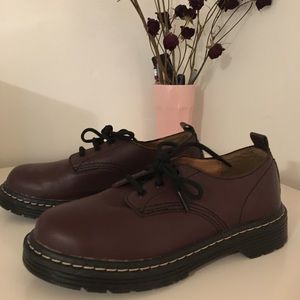 Burgundy Oxfords